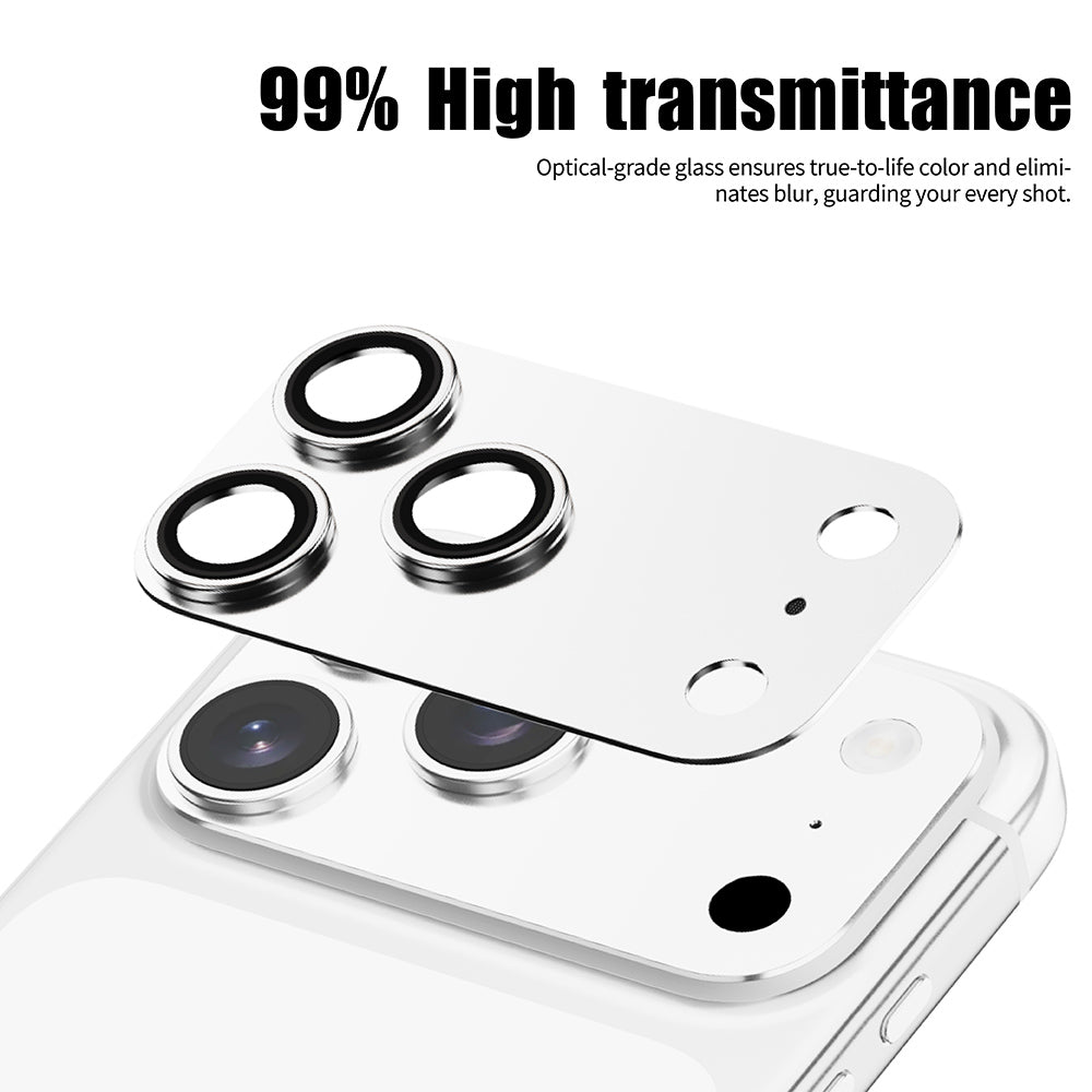 Schutzfolie für die Rückkamera Lito Crown Halo AR + AF für Apple iPhone 18 Pro Max, gehärtetes Glas, Blau