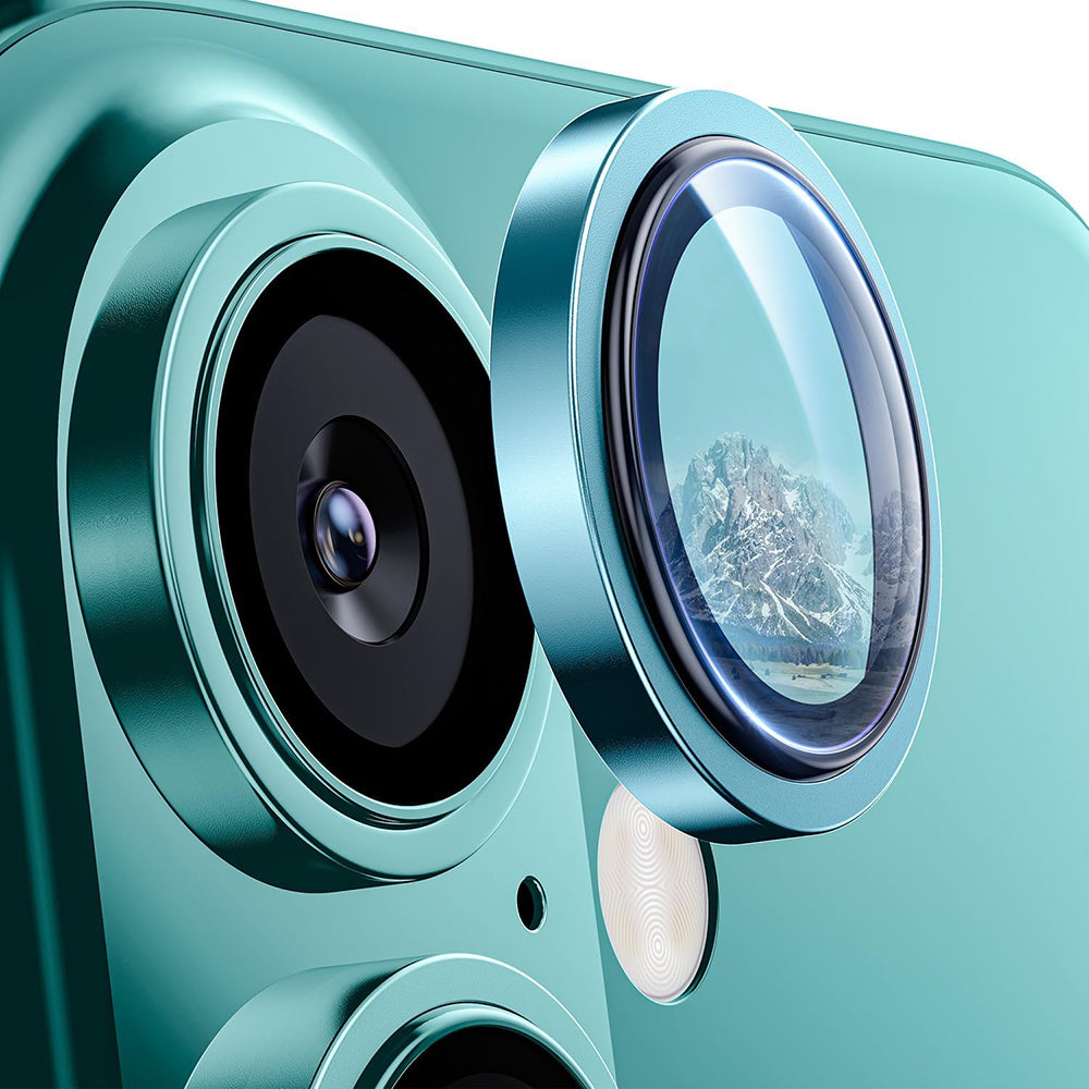 Film de protection pour caméra arrière Lito S+ pour Apple iPhone 16, Verre trempé, Vert