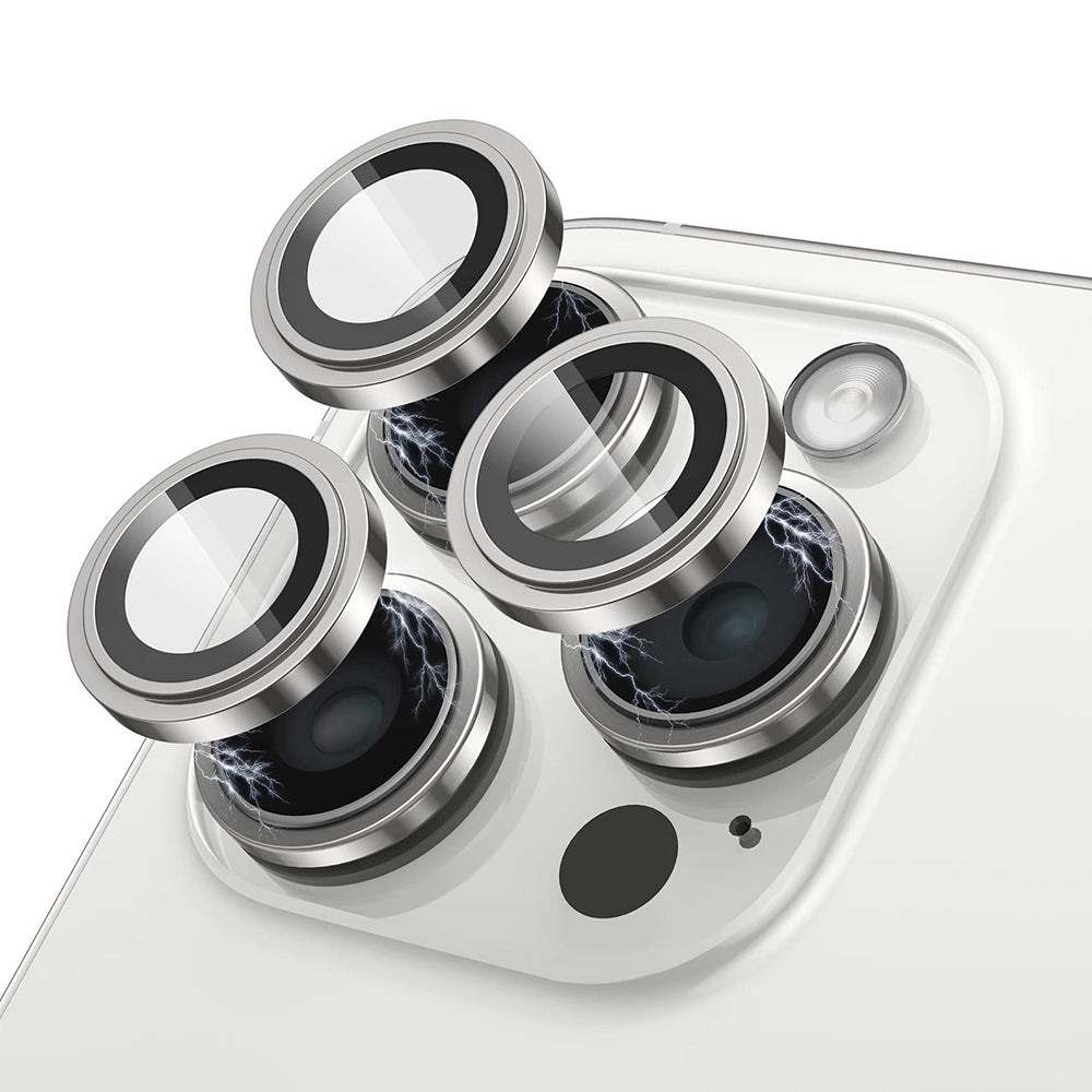 Film de protection pour caméra arrière Lito S+ pour Apple iPhone 17 Air, Verre Trempé, Argenté