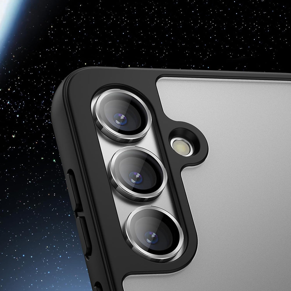 Film de protection pour caméra arrière Lito S+ pour Samsung Galaxy S26 Plus S947 / S26, Verre Trempé, Noir
