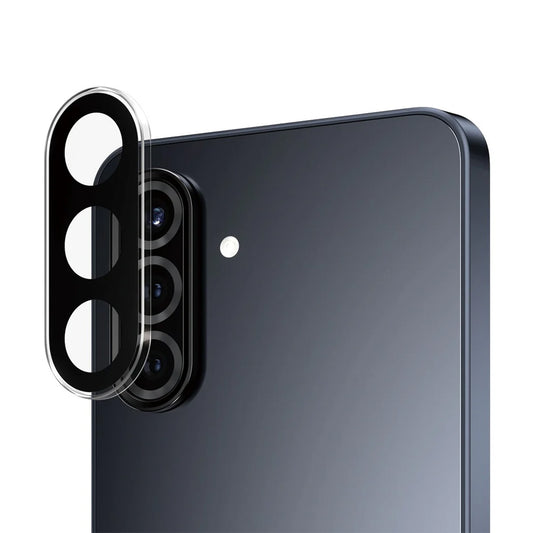 Schutzfolie PanzerGlass Hoops für die Rückkamera des Samsung Galaxy A36 A366, gehärtetes Glas, Transparent