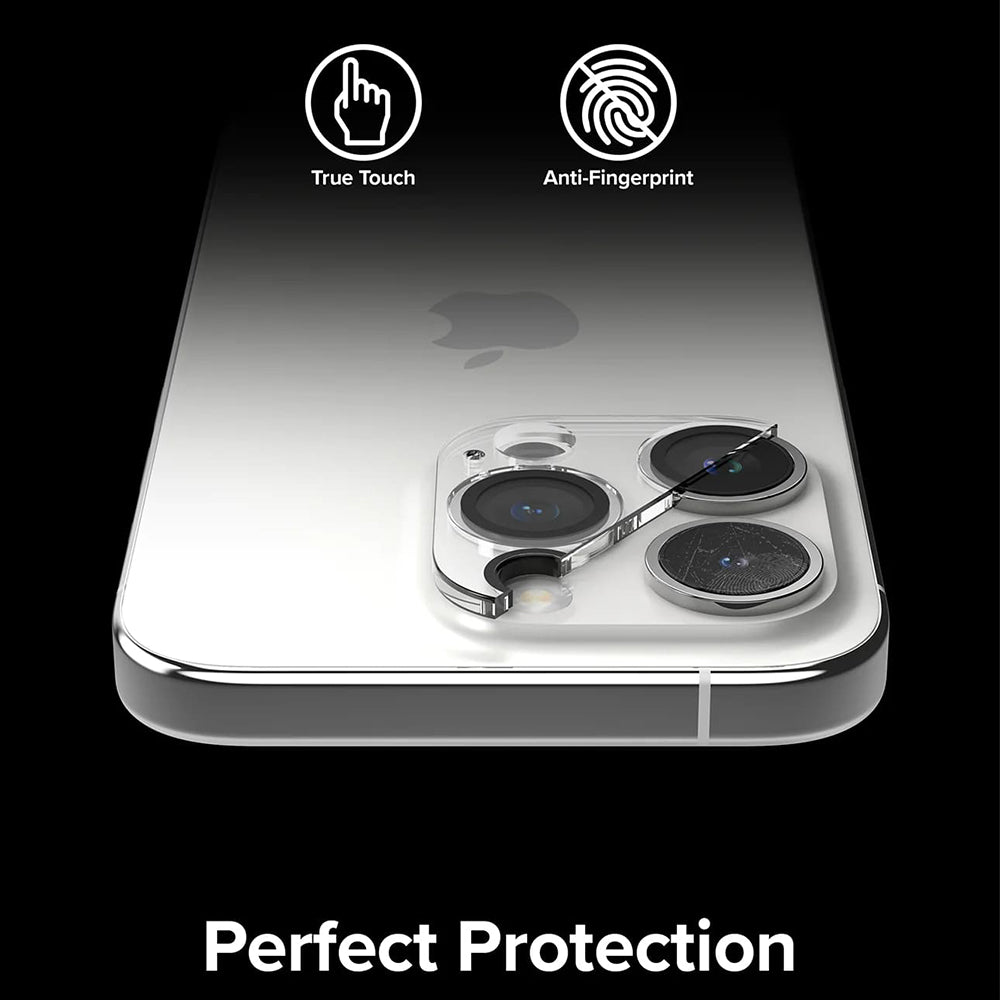 Ringke Rückkamera-Schutzfolie für Apple iPhone 15 Pro, gehärtetes Glas, 2er-Set, transparent