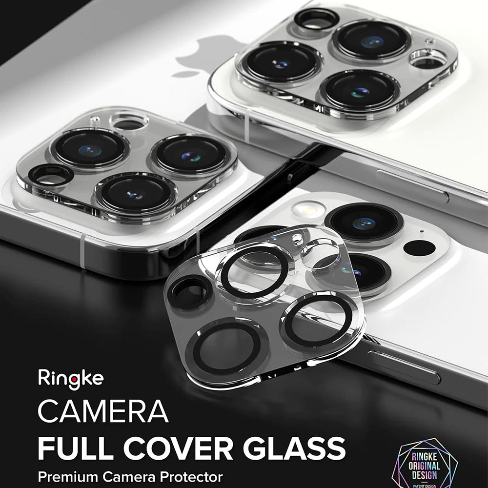 Ringke Rückkamera-Schutzfolie für Apple iPhone 15 Pro, gehärtetes Glas, 2er-Set, transparent