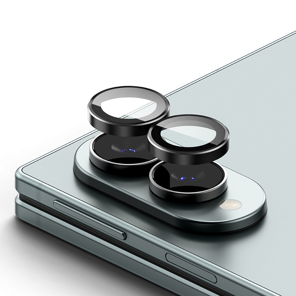 Ringke Rückkamera-Schutzfolie für Samsung Galaxy Z Fold8 F971, gehärtetes Glas, 2er-Set, Schwarz