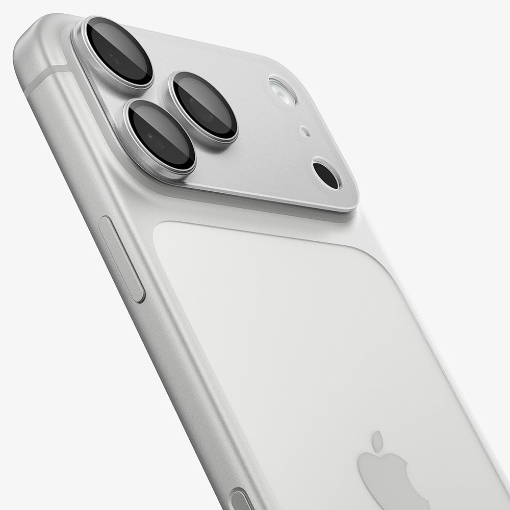Schutzfolie für die Rückkamera Spigen GlastR EZ FIT Optik Pro XL für Apple iPhone 18 Pro Max, gehärtetes Glas, Silber AGL12042