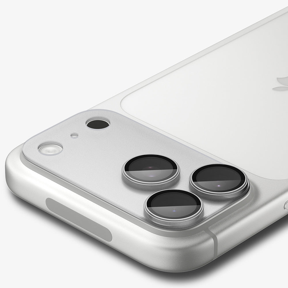 Film de protection pour caméra arrière Spigen GlastR EZ FIT Optik Pro XL pour Apple iPhone 18 Pro, Verre trempé, Argenté AGL12038
