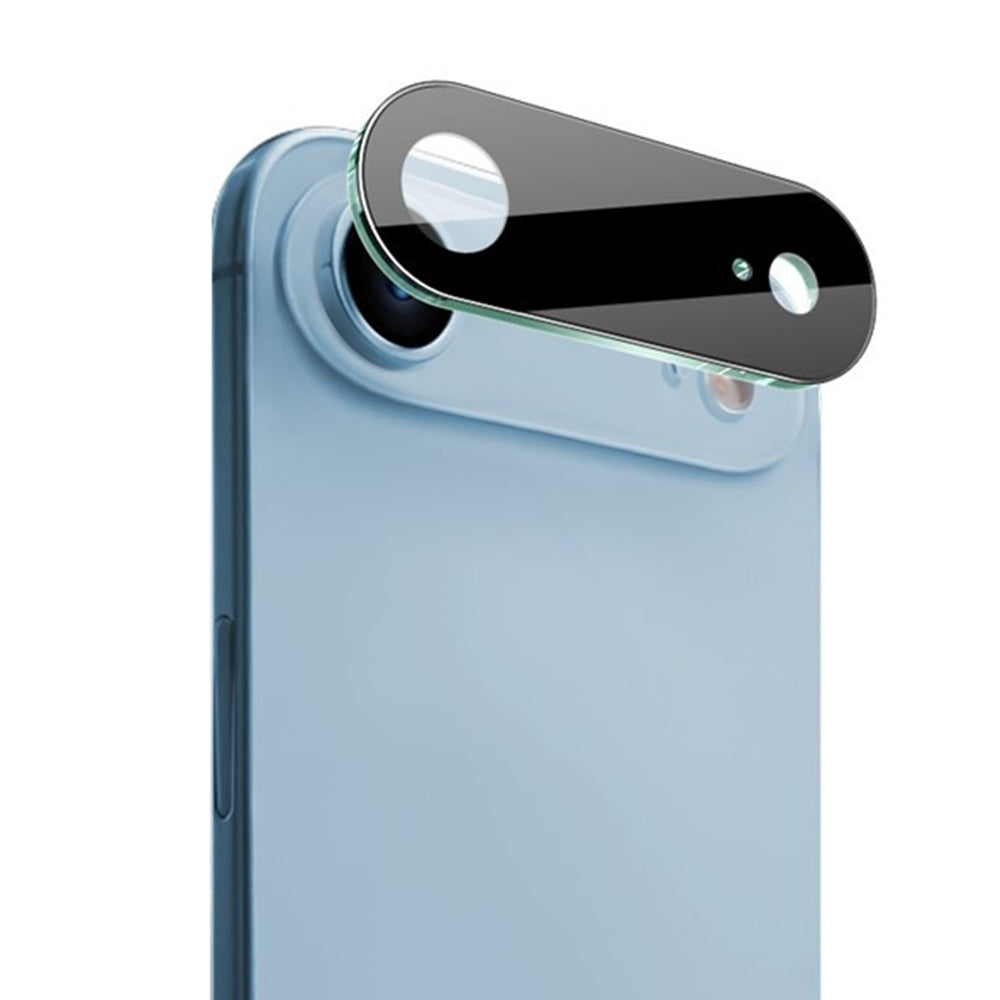 Techsuit Rear Camera Protection Film for Apple iPhone 17 Air, Tempered Glass, Black