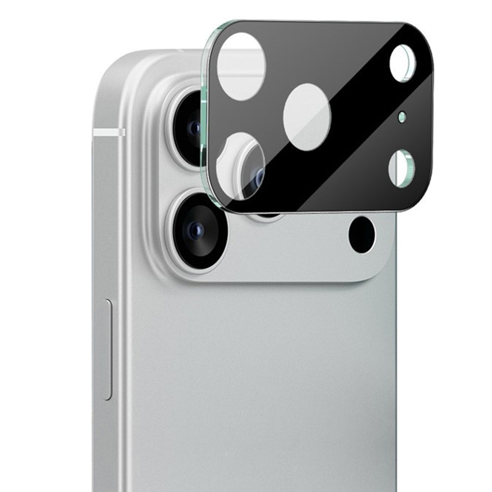 Schutzfolie Techsuit für die Rückkamera des Apple iPhone 17 Pro, gehärtetes Glas, Schwarz