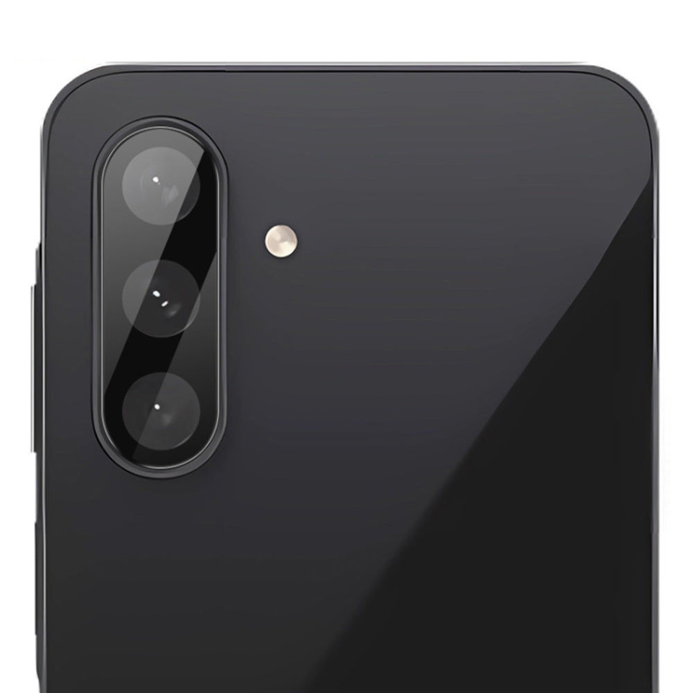 Pellicola protettiva per fotocamera posteriore Techsuit per Samsung Galaxy A26 A266, vetro temperato, nero