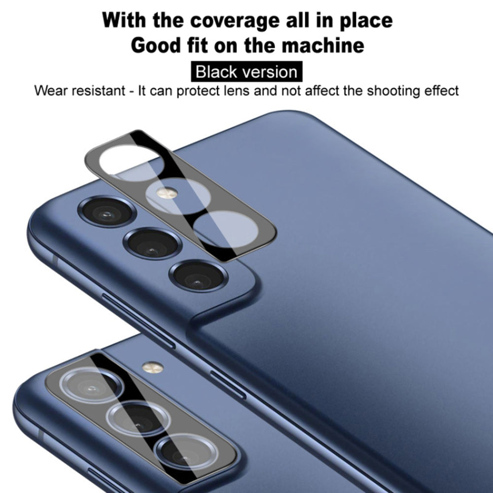 Pellicola protettiva per fotocamera posteriore Techsuit per Samsung Galaxy A26 A266, vetro temperato, nero