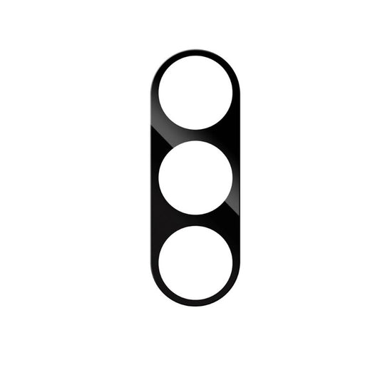 Pellicola protettiva per fotocamera posteriore Techsuit per Samsung Galaxy S24+ S926, vetro temperato, nero