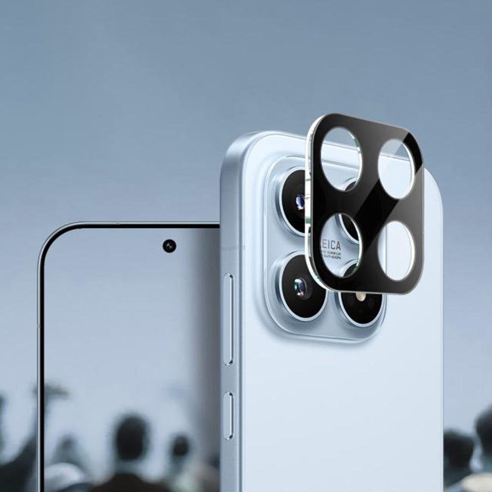 Film de protection pour caméra arrière Techsuit pour Xiaomi 17, Verre Trempé, Noir