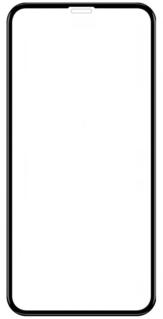 Protection d'écran Veason pour Apple iPhone 11/XR, Verre protégé, Full Glue, 6D, Noir