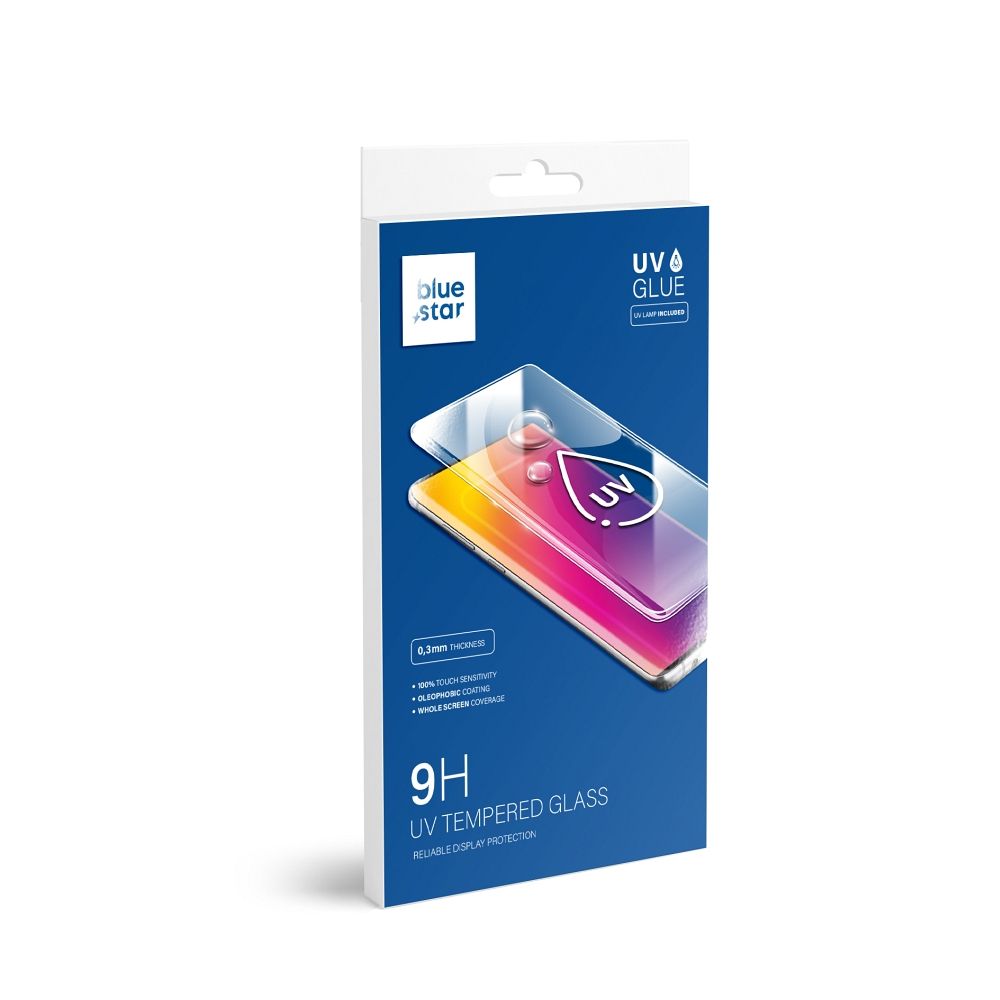 Blue Star Screen Protector per Samsung Galaxy Note 20 Ultra N985, vetro protettivo, colla UV