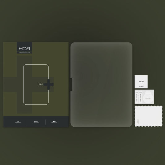 HOFI PRO+ Displayschutzfolie für Apple iPad Air 13 (2024), Glas geschützt, vollflächig geklebt