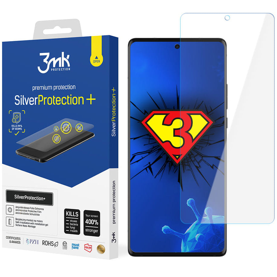Pellicola protettiva Schermo 3MK Silver Protect+ per Motorola Edge 30 Ultra, Plastica