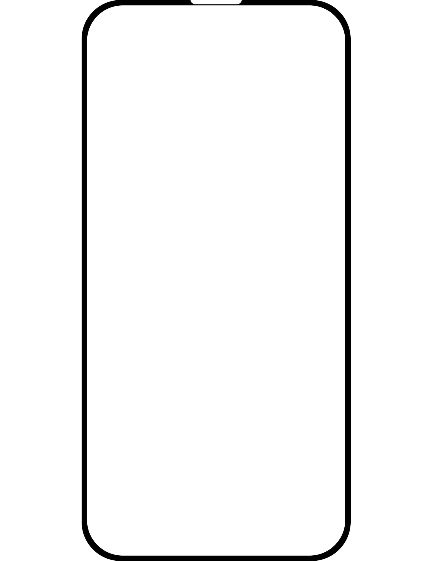 Protezione dello schermo OEM per Apple iPhone 16 Pro Max, vetro schermato, colla completa, 5D, nero
