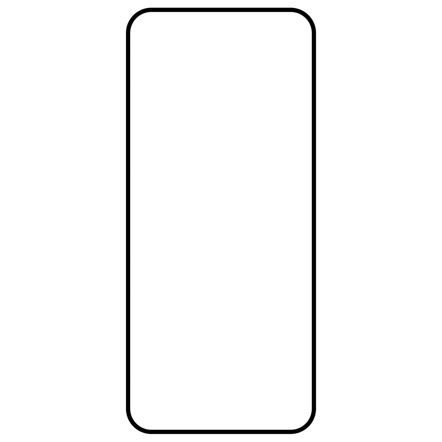 Protezione dello schermo Blue Shield per Samsung Galaxy M35, vetro schermato, colla completa, compatibile con la custodia, nero