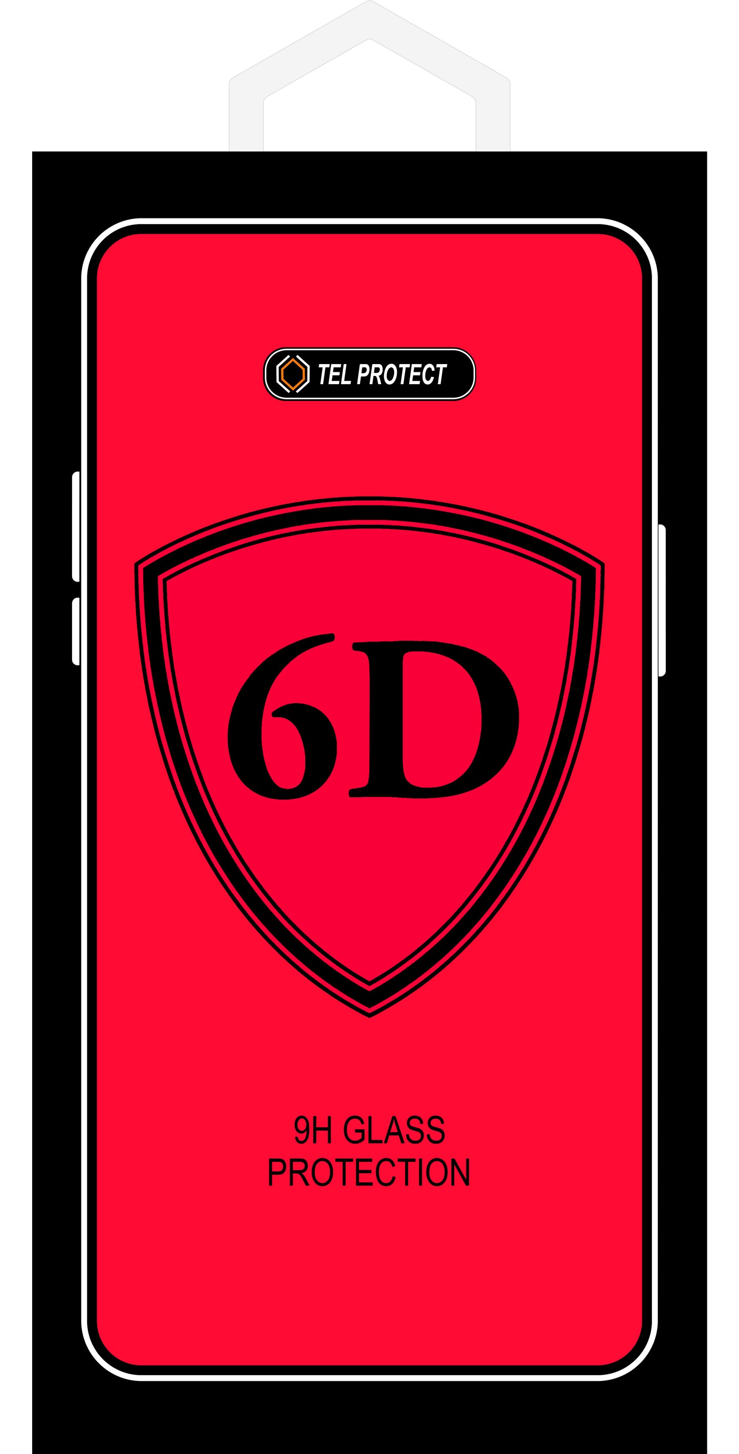 Pellicola protettiva schermo OEM per Samsung Galaxy A51 5G A516 / A51 A515, Vetro temperato, Full Glue, 6D, Nero