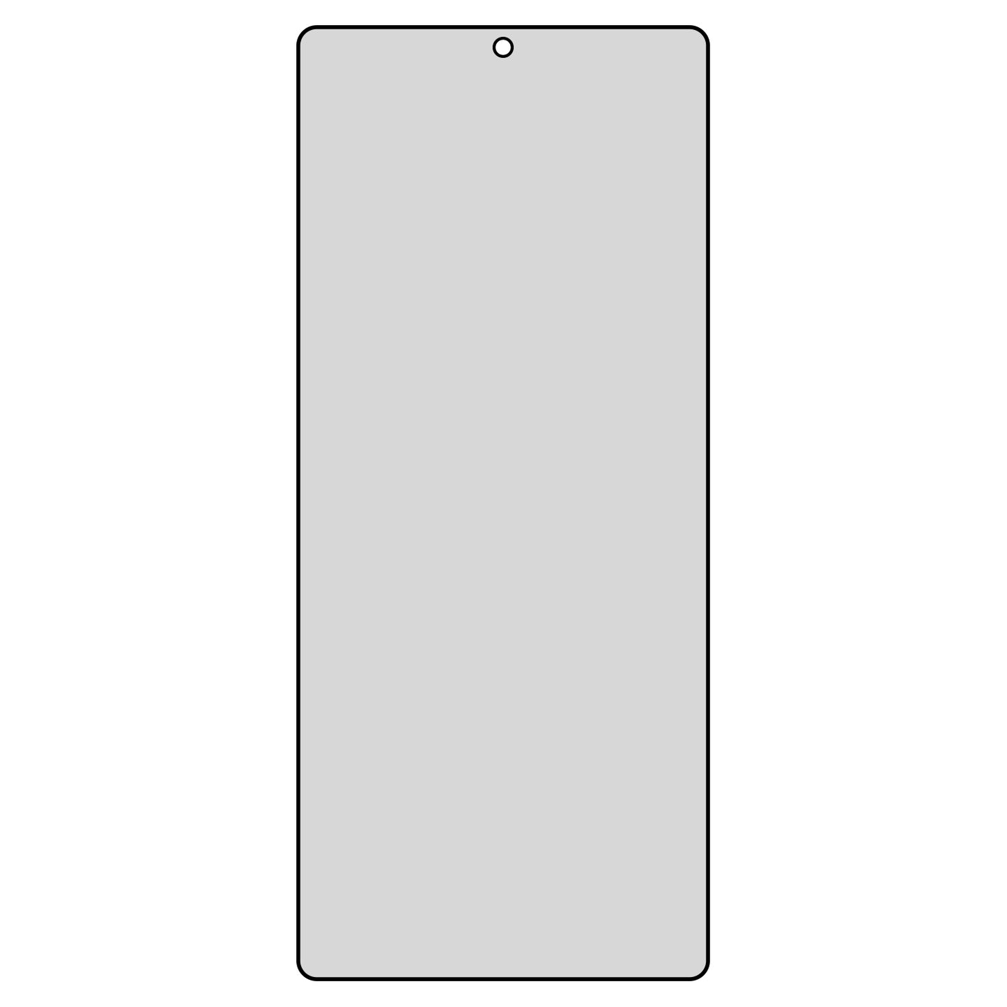 Pellicola Protettiva Schermo Privacy Blueo per Samsung Galaxy S25 Ultra S938, Vetro Temperato, Full Glue, 5D
