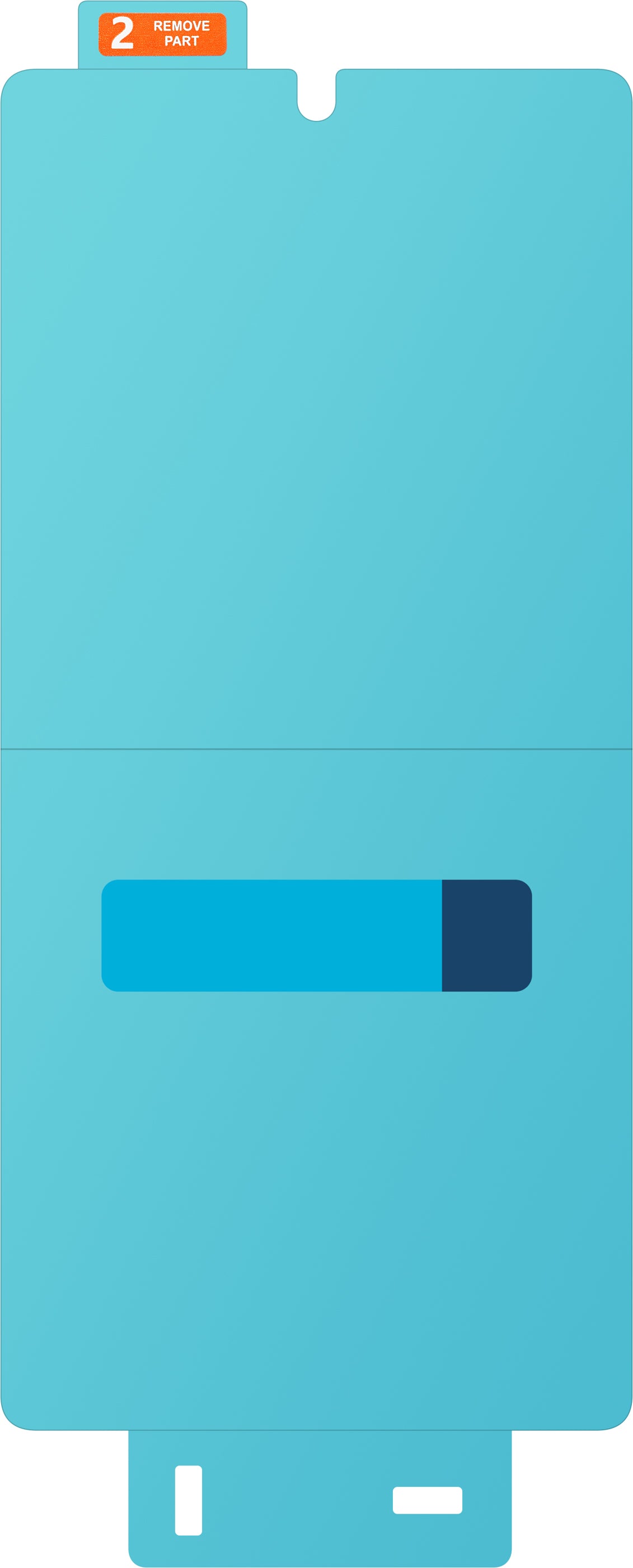 Pellicola protettiva Schermo Anti-riflesso per Samsung Galaxy S25 Ultra S938, Plastica, Set 2 pezzi EF-US938CTEGWW