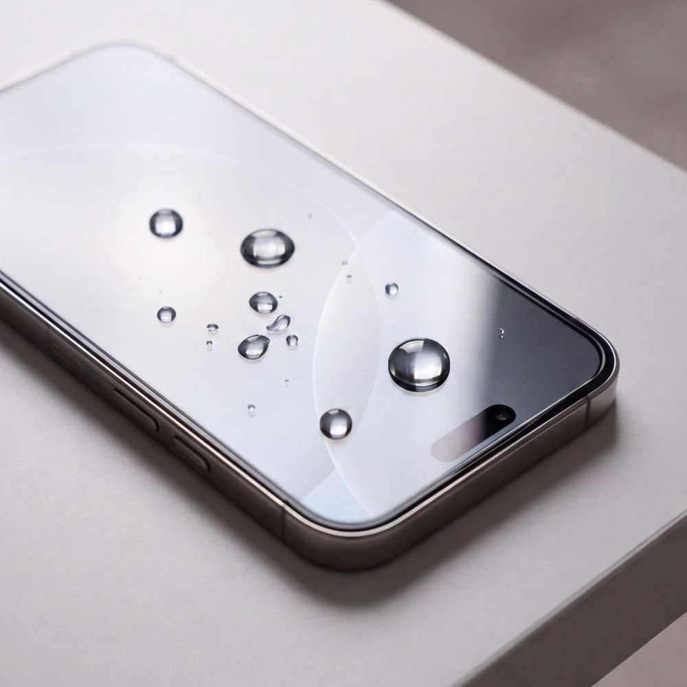 Pellicola protettiva per schermo Privacy Tech-Protect OneTouch per Apple iPhone 18 Pro Max, Vetro temperato, Full Glue, Set 2 pezzi