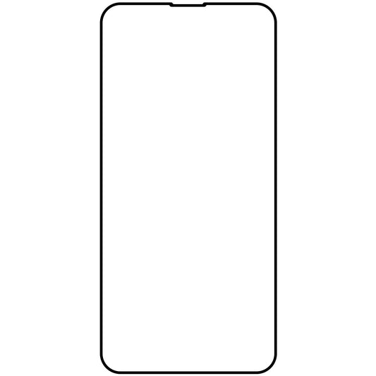 Protezione dello schermo Veason PRO per Apple iPhone 14 Pro Max, vetro protetto, colla completa, 6D, nero