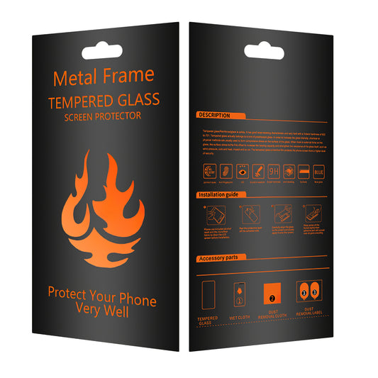 Protezione dello schermo OEM per Apple iPhone 11 Pro / XS / X, vetro schermato, colla completa, nero