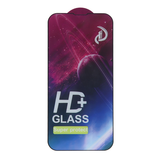 Pellicola protettiva schermo OEM per Apple iPhone 17 Pro Max, Vetro temperato, Full Glue, Set 10 pezzi, 9D, Nero