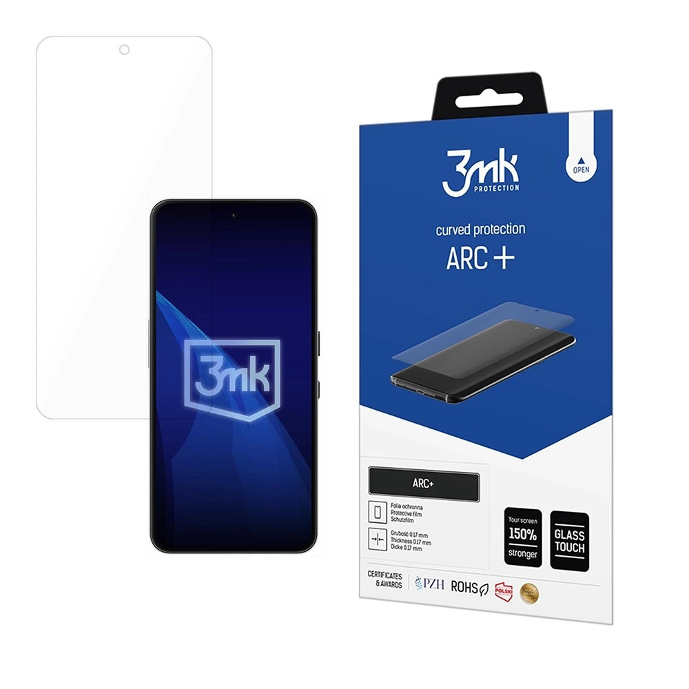 Pellicola protettiva Schermo 3MK ARC+ per Nothing Phone (3a) Lite, Plastica