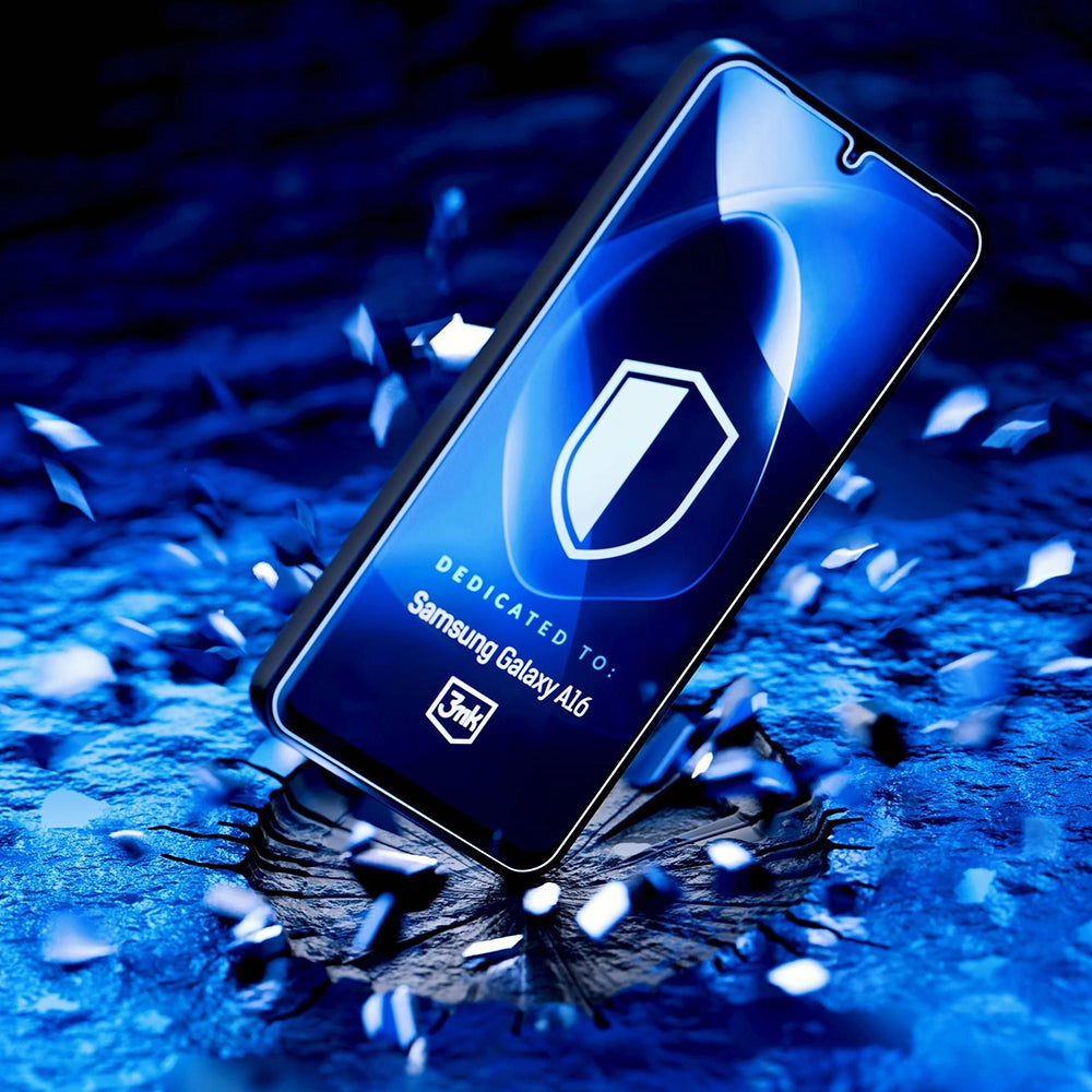 Film de protection d'écran 3MK FlexibleGlass Lite pour Motorola Moto G06 Power / G06, Verre Flexible, Full Glue