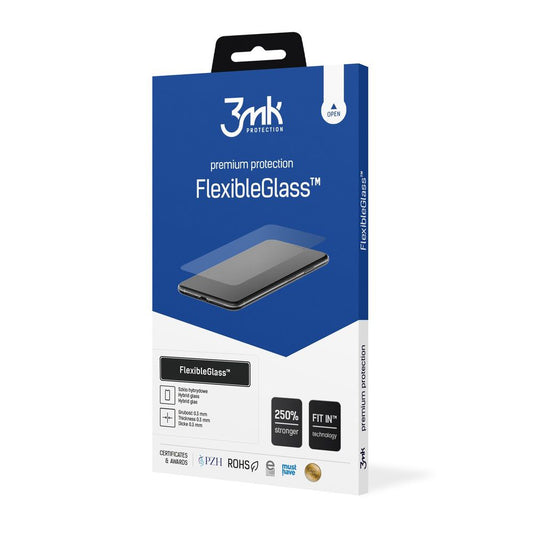 Film de protection d'écran 3MK FlexibleGlass pour Nothing Phone (4b), Verre Flexible, Collage Complet