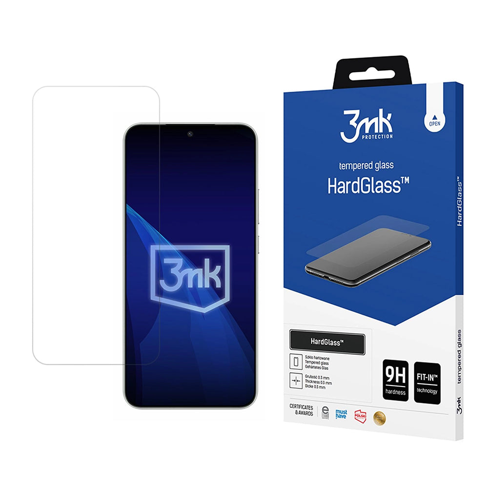 3MK HardGlass Screen Protector for OnePlus 15, Tempered Glass, Full Glue
