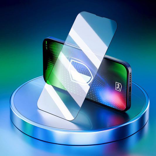 Film de protection d'écran 3MK Hardy Ultra pour Apple iPhone 17 / 16 Pro, Verre Trempé, Full Glue, Noir