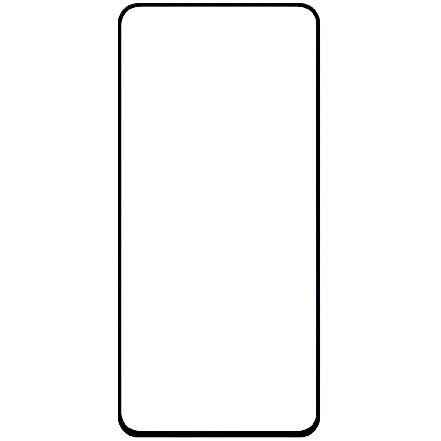 Pellicola Protettiva Schermo Blue Shield per Samsung Galaxy A55 5G A556, Vetro Temperato, Full Glue, Compatibile con Cover, Nera