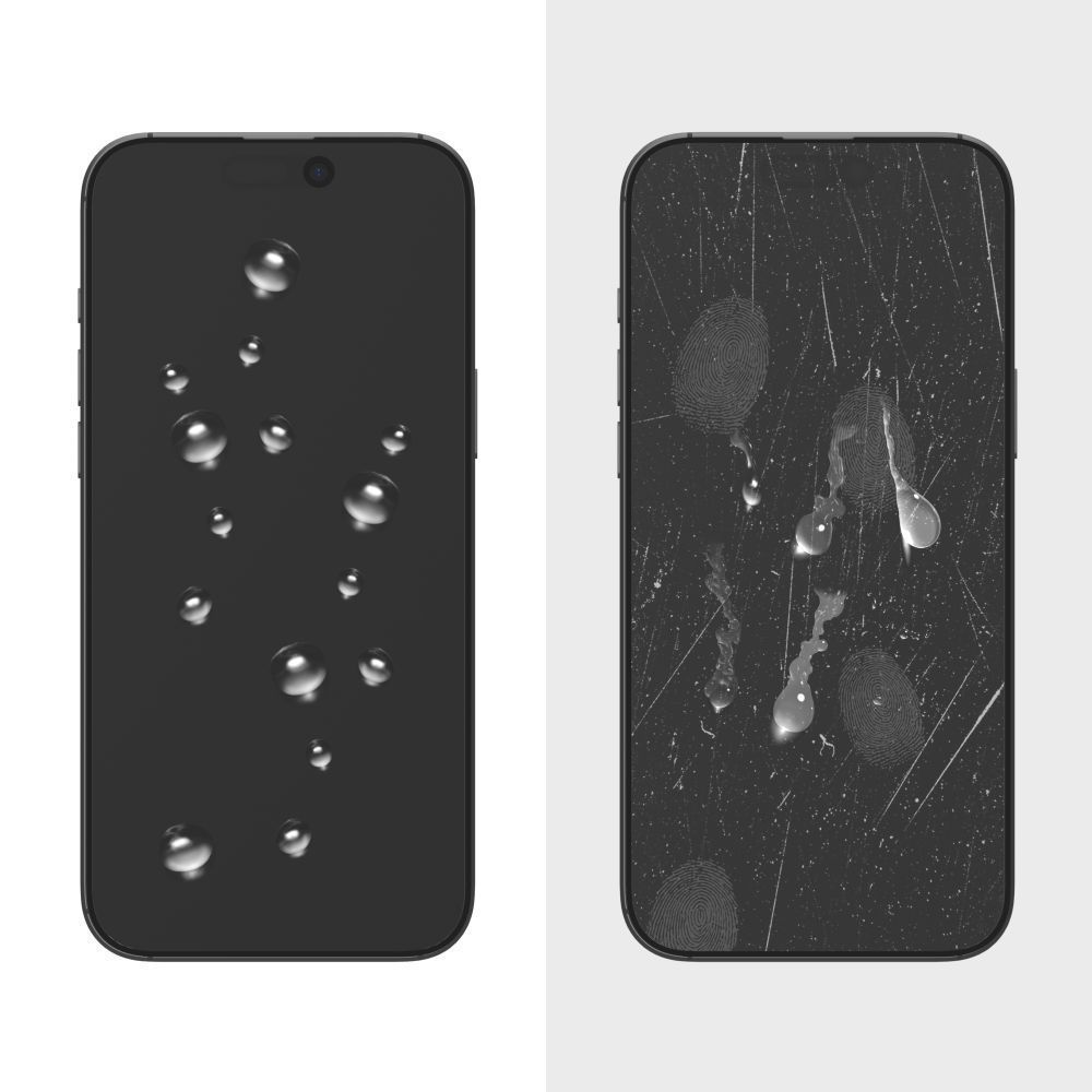 Film de protection d'écran Tech-Protect FIT+ pour Motorola Moto G77 / G67, Verre trempé, Collage complet, Lot de 2 pièces, 2.5D, Noir