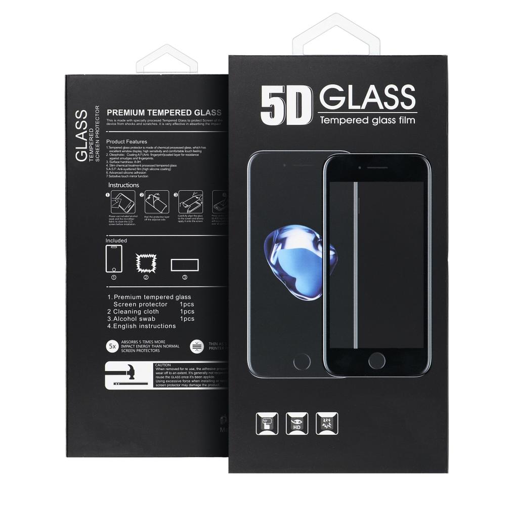Pellicola protettiva Privacy OEM per Apple iPhone 17, vetro temperato, Full Glue, 5D, nera