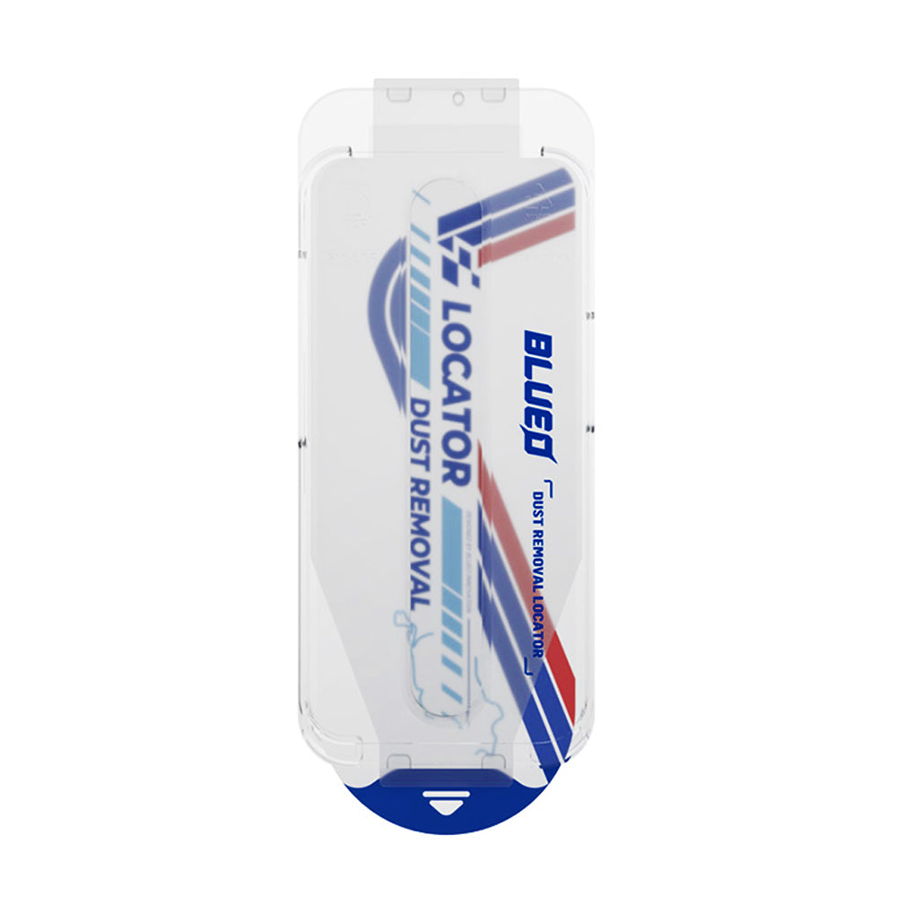 Pellicola protettiva per schermo Blueo Anti-Riflesso HD Applicator Pro per Apple iPhone 16 Pro Max, Vetro Temperato, Colla Totale, Nera