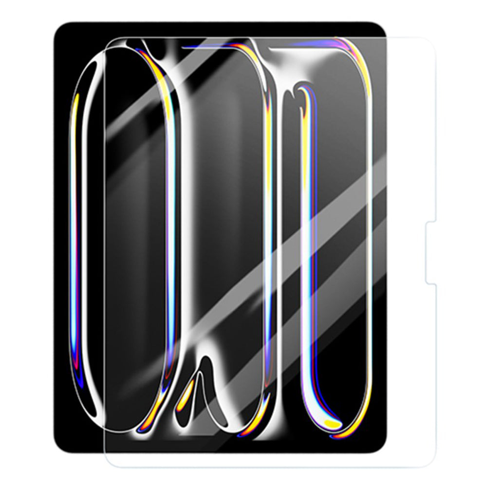 Pellicola protettiva per schermo Blueo HD per Apple iPad Pro 13 (2024), Vetro temperato, Full Glue