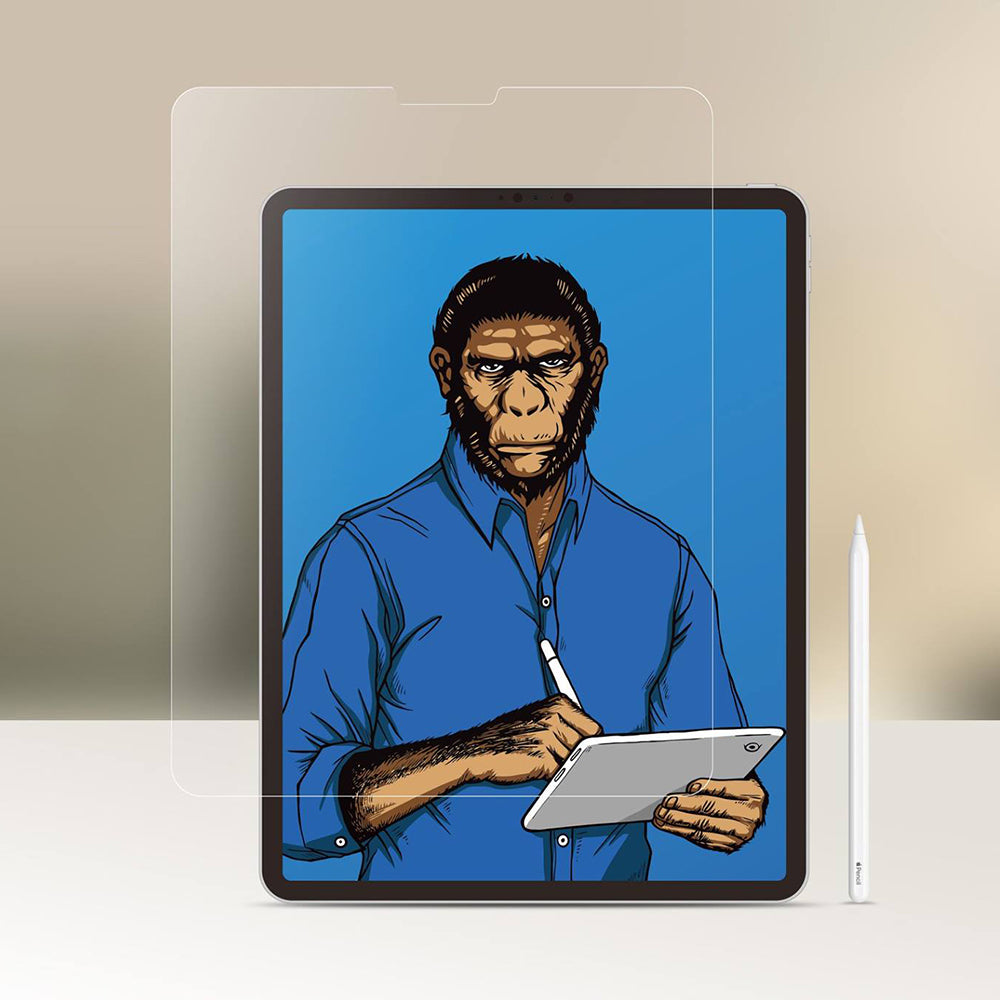 Pellicola protettiva per schermo Blueo Special Writing per Apple iPad Pro 12.9 (2022) / Pro 12.9 (2021) / Pro 12.9 (2020), Plastica