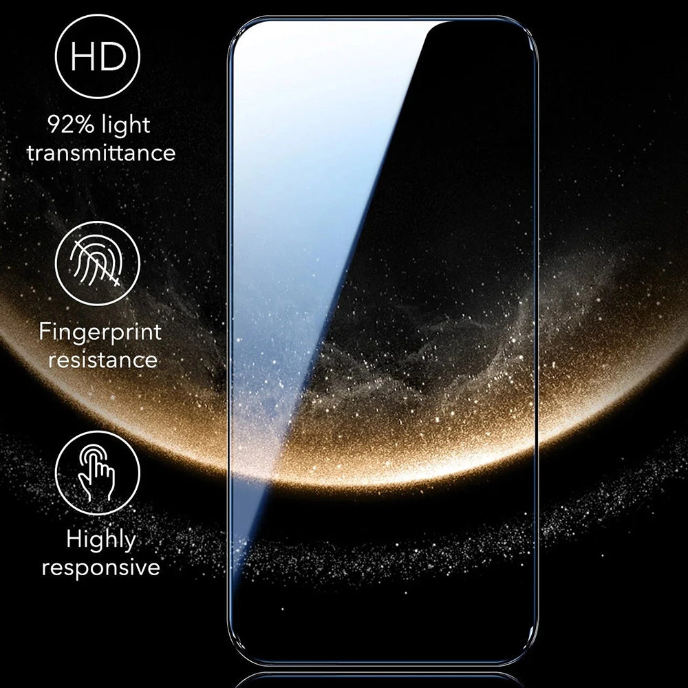 Pellicola protettiva schermo ESR Corning UltraFit per Apple iPhone 17 Pro Max, Vetro Temperato, Full Glue, Set 3 pezzi, Nera