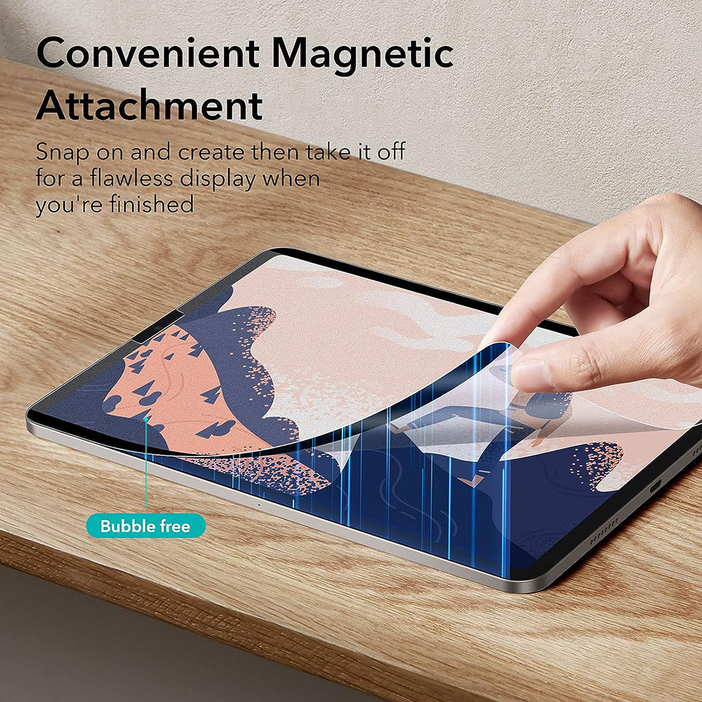 Schutzfolie ESR Paper Feel Magnetic für Apple iPad Air 11 (2025) / Air 11 (2024), Kunststoff