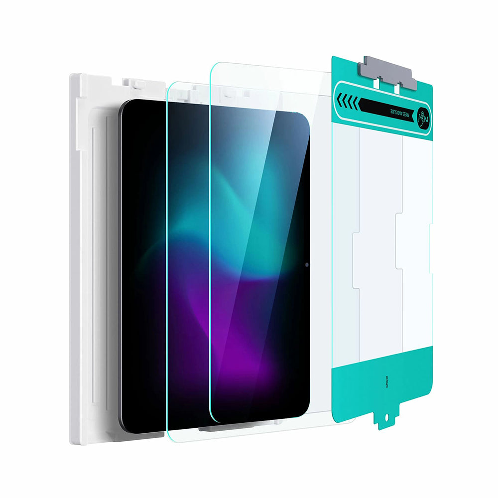 Film de protection d'écran ESR pour Apple iPad Pro 13 (2024), Verre Trempé, Full Glue, Lot de 2 pièces