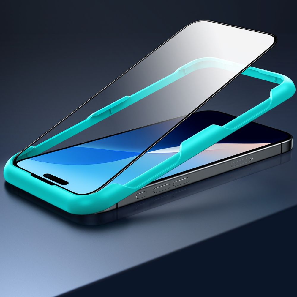 Pellicola protettiva ESR per Apple iPhone 16, Vetro Temperato, Full Glue
