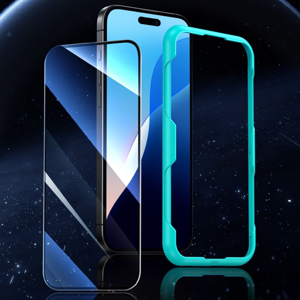 Pellicola protettiva ESR per Apple iPhone 16, Vetro Temperato, Full Glue