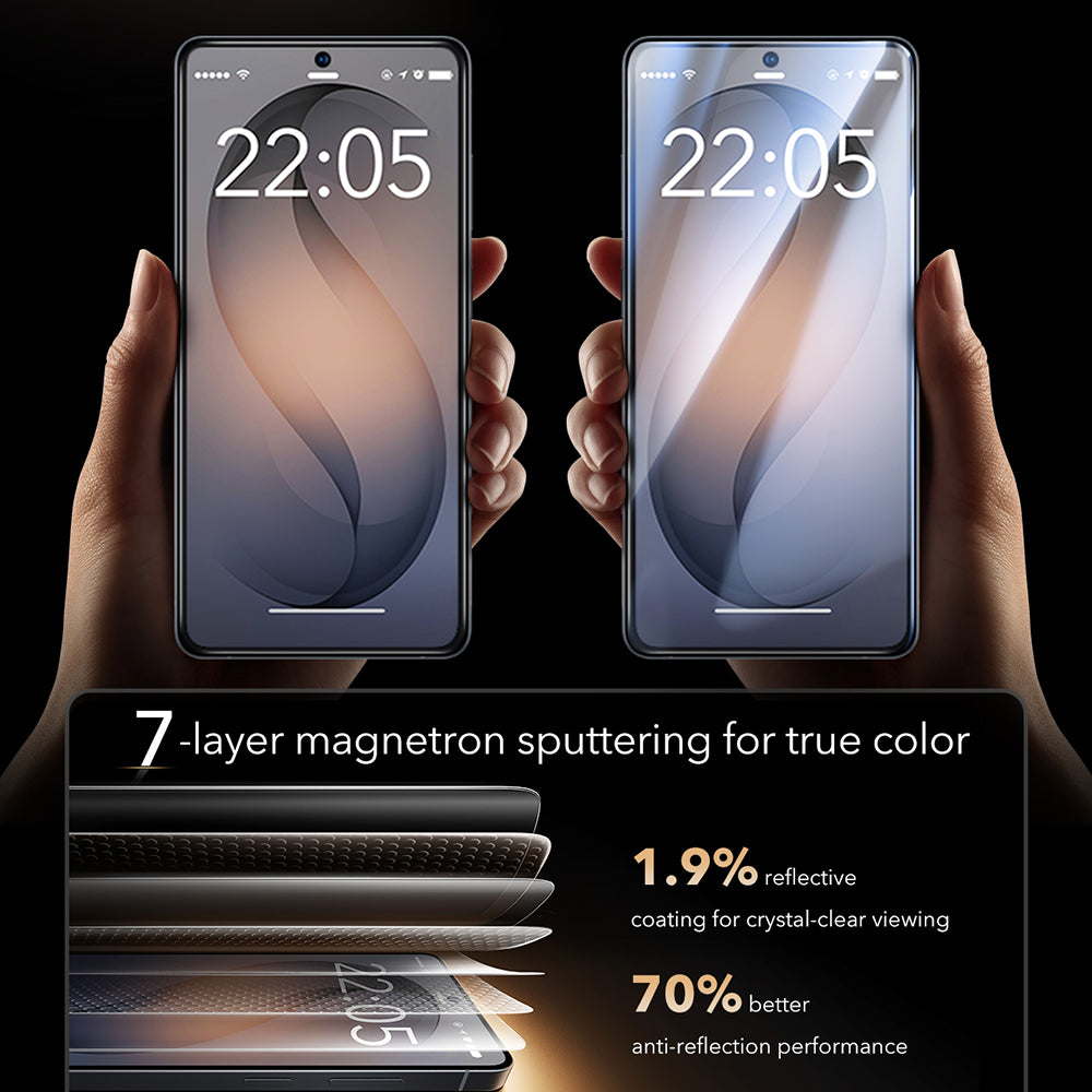 Schutzfolie ESR UltraFit Armorite Pro für Samsung Galaxy S26 Ultra S948, gehärtetes Glas, Full Glue
