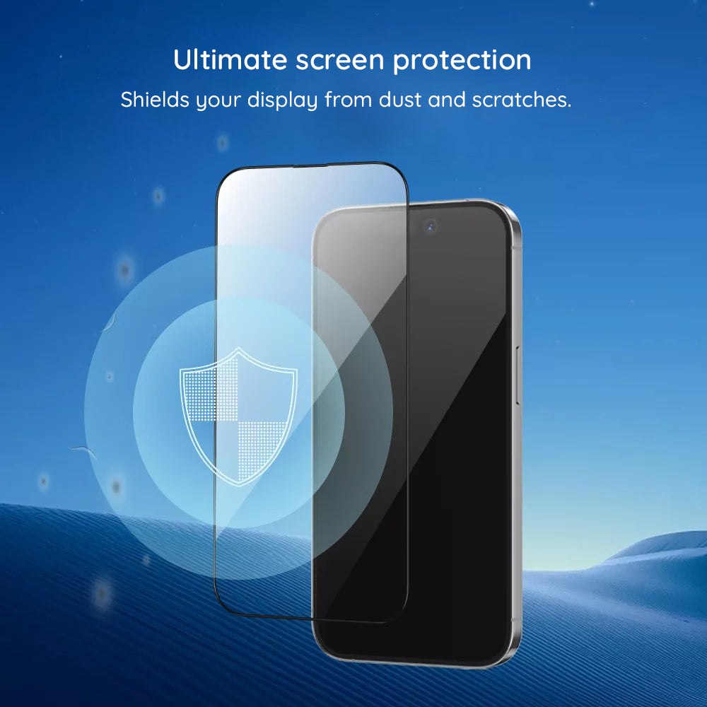 Pellicola protettiva per schermo esterno Blueo HD per Samsung Galaxy Z Flip8 F776 / Z Flip7 F766, vetro temperato, Full Glue, 2.5D, nero