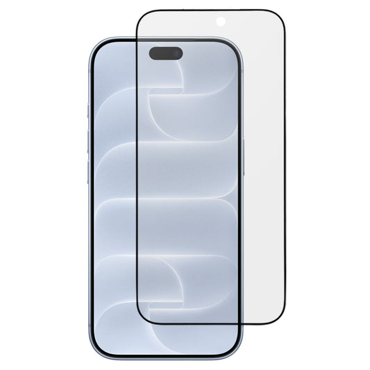 Blueo Matte Anti-Reflective HD Displayschutzfolie für Apple iPhone 18 Pro, gehärtetes Glas, Full Glue, Schwarz