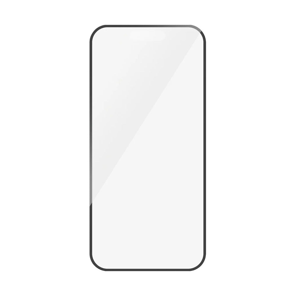 Film de protection Écran Mat PanzerGlass Ultra-Wide Fit Gaming pour Apple iPhone 16 Pro, Verre Trempé, Full Glue, Noir