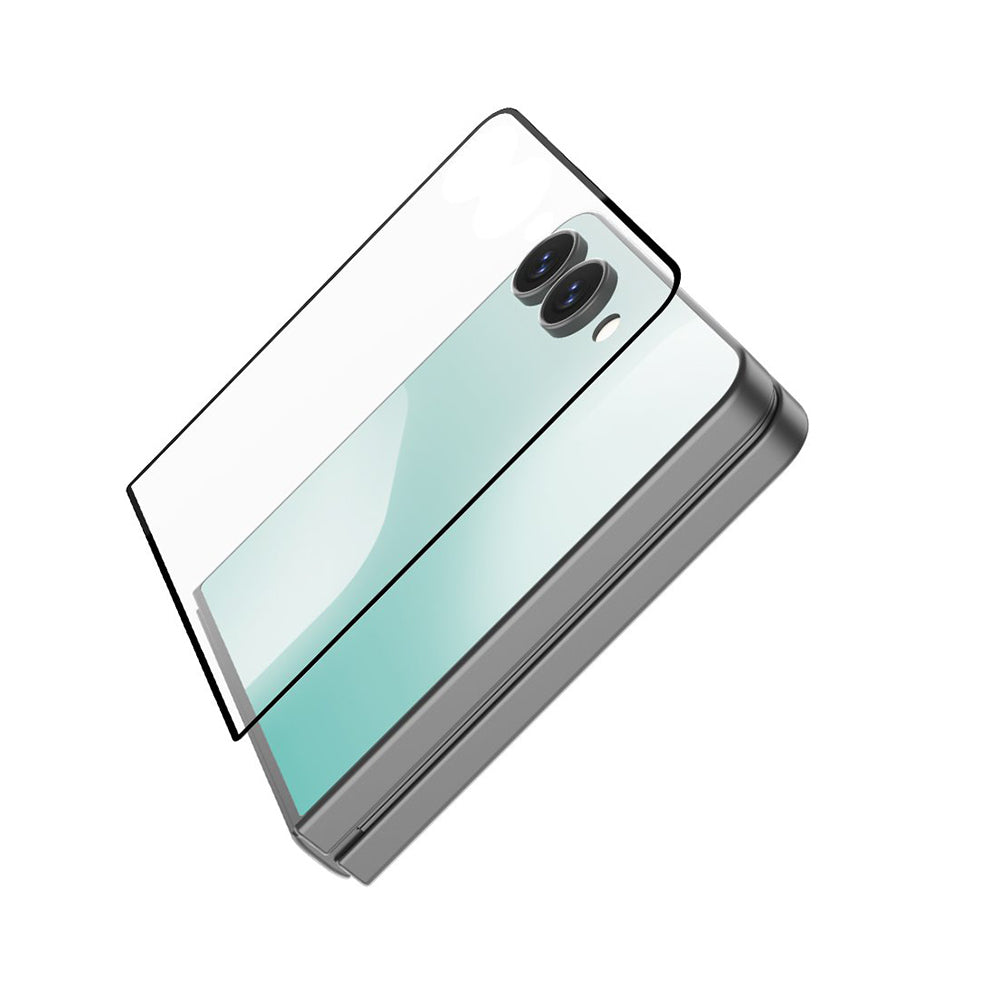 Pellicola protettiva per schermo esterno Nillkin CP+ Pro per Samsung Galaxy Z Flip8 F776 / Z Flip7 F766, vetro temperato, adesivo completo, nero
